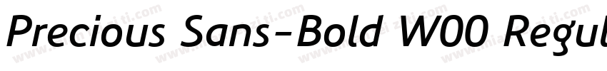 Precious Sans-Bold W00 Regular字体转换